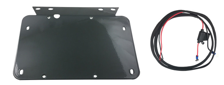 Aquatic Av - Amp Mounting Kit Road Glides 98-13