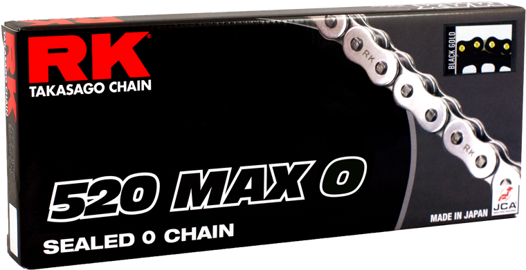 Rk Excel - 520maxo Drive Chain Black/gold 520 X 120