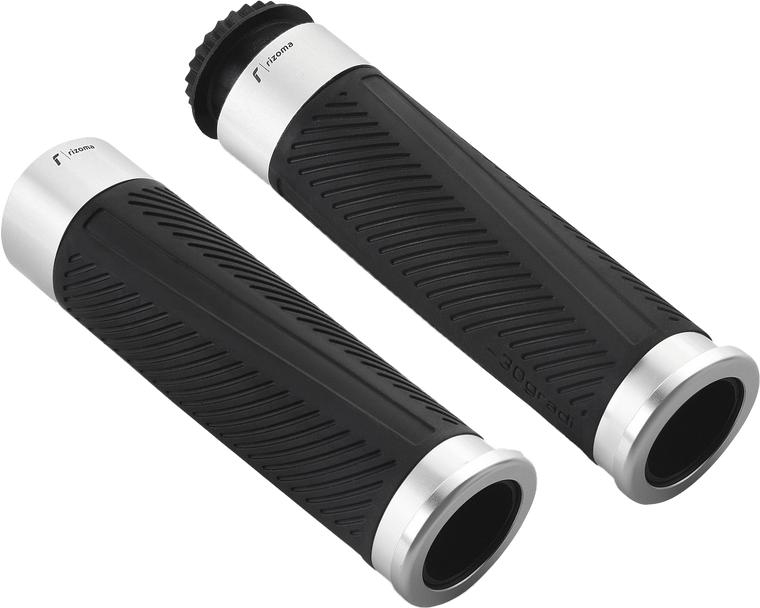 Rizoma - Grips 30 Gradi 22mm Silver
