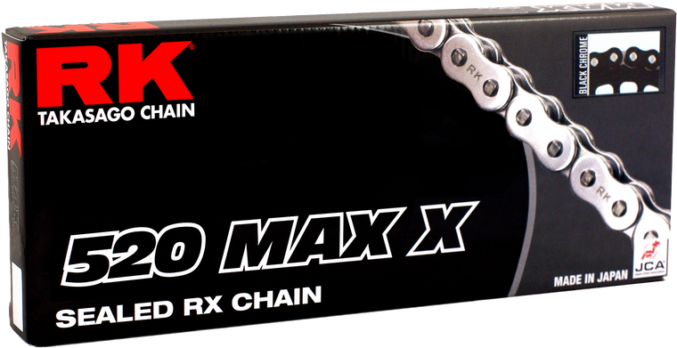 Rk Excel - 520maxx Drive Chain Blk/chrome 520 X 120