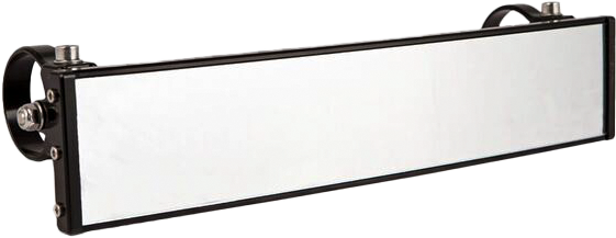 Axia - 12" Panoramic Rearview Mirror W/0.5" Arms Black