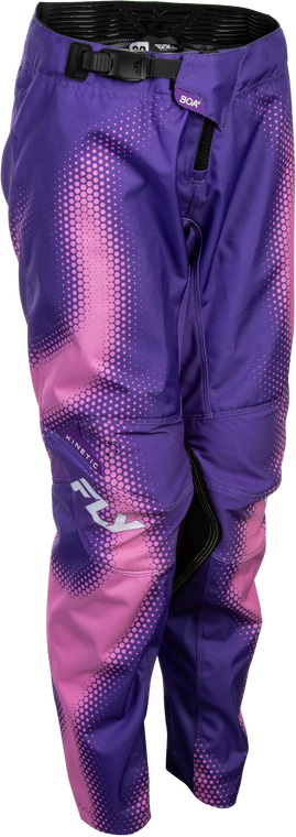 Fly Racing - Youth Kinetic Torch Pants Purple/pink Sz 22