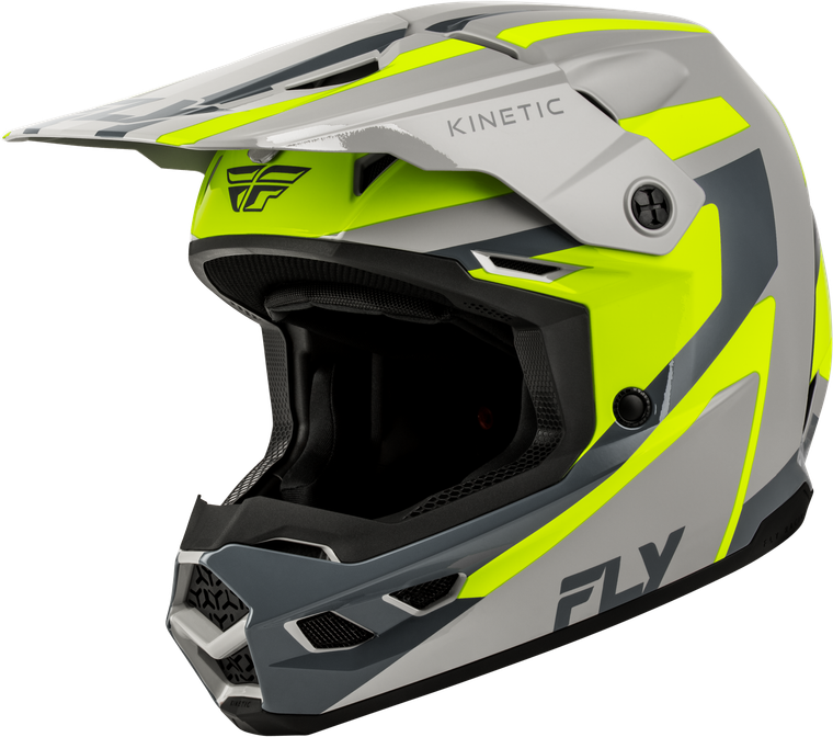 Fly Racing - Kinetic Sync Helmet Grey/hi-vis Xl