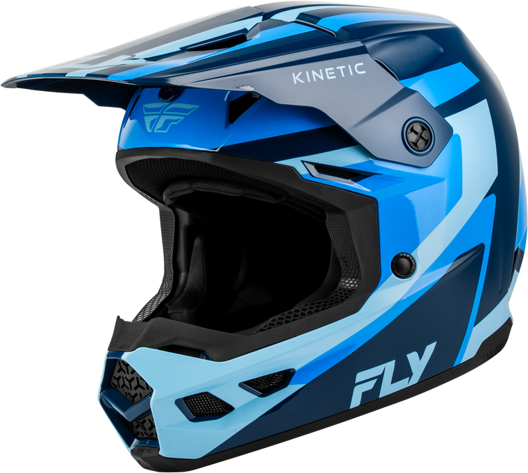 Fly Racing - Kinetic Sync Helmet Navy/blue/light Blue Md