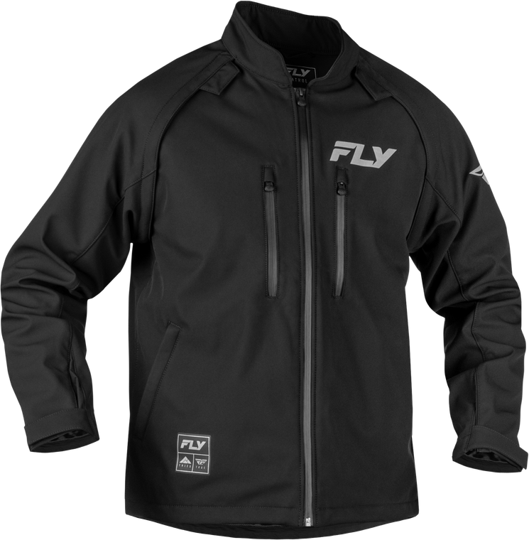 Fly Racing - Patrol Jacket Black/grey Sm
