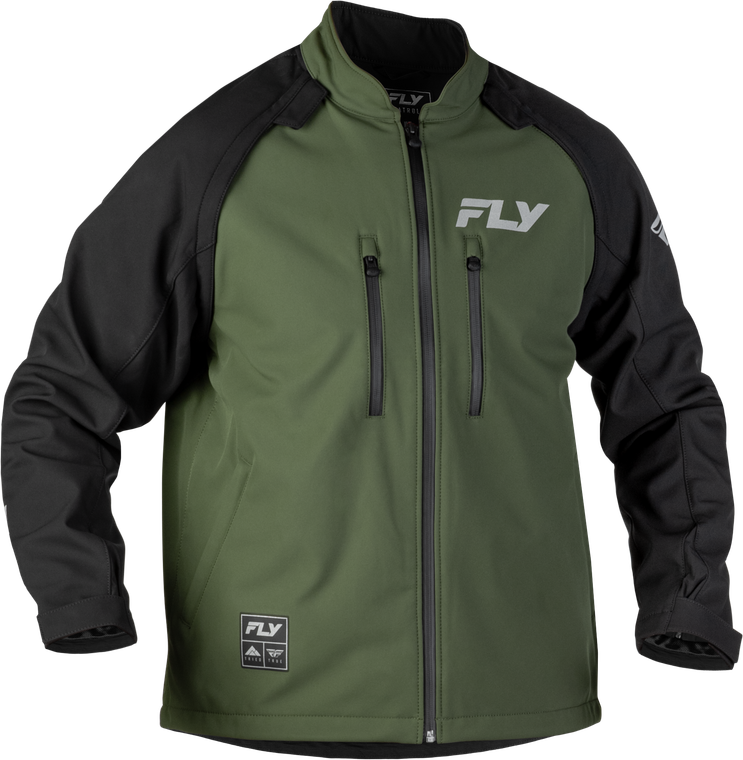 Fly Racing - Patrol Jacket Forest Green/black Sm