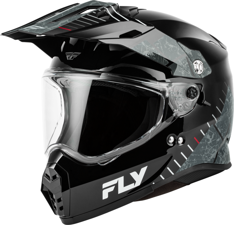 Fly Racing - Fly Trekker Granite Helmet Black/grey Sm