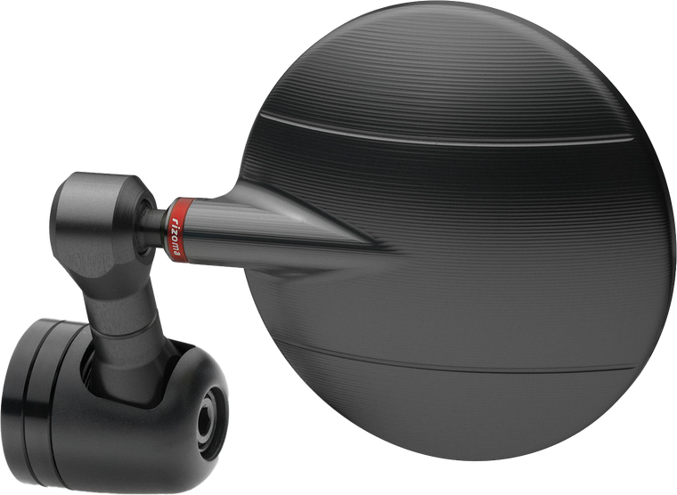 Rizoma - Mirror Spy-r 80mm Black Each