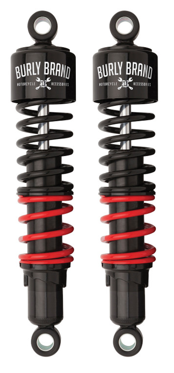 Burly Brand - Stiletto Shocks 12.5" Pr Black Hon