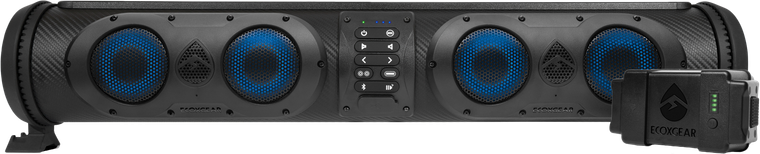 Ecoxgear - Soundextreme 26" Battery Powered Soundbar