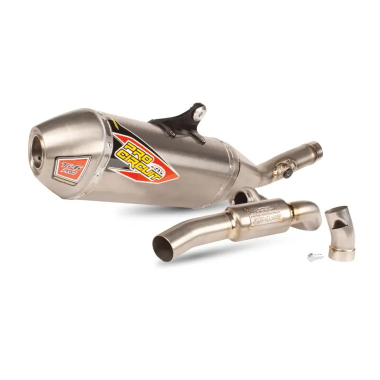 Pro Circuit - Ti-6 Bc Pro Titanium System W/ Titanium End-cap
