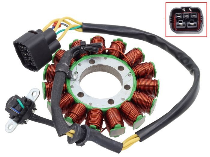 <p><font size="3">Restores electrical performance to your machine</font></p><p><font size="3">Meets or exceeds OEM quality</font></p><p><font size="3">Direct bolt-on replacement</font></p><p><font size="3"><br></font></p><p><font size="3">Application: Honda Pioneer 700 (14-25)</font></p><p><font size="3">Honda OE: 31120-HL3-A01</font></p><p><font size="3"><br></font></p>