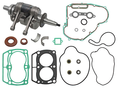 <p class="BasicParagraph"><span class="DEFAULTfont"><span style="mso-ansi-font-size:12.0pt;line-height:120%">Includes crankshaft, full gasket set, oil seal kit,main journal bearing (pictures may vary).<o:p></o:p></span></span></p>