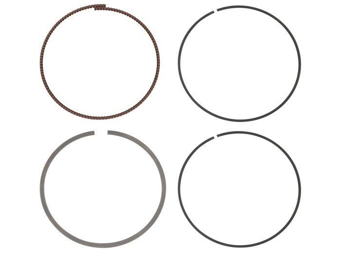 <p><font size="3">Often overlooked and unglamorous, they are an essential part of piston performance, engine efficiency, and durability. The materials used in the manufacturing of piston rings are one of the most critical factors in their performance. Namura’s rings are designed specifically for their application. The type of cylinder sleeve, sleeve coating, size of the engine, and the stroke (2 or 4) all play a role in determining the composition best suited for the operating environment. While it may vary by model, we have outlined some of the key features below:</font></p><p><font size="3"><br></font></p><p><font size="3">Compression Rings</font></p><p><font size="3">Composed of either a highly ductile cast iron or stainless steel alloy; both materials possess excellent wear resistance and provide a gastight seal. Chrome, phosphate and nitride coatings are also used to meet the demands of the application.</font></p><p><font size="3"><br></font></p><p><font size="3">Oil Rings</font></p><p><font size="3">Oil rings consist of three separate components. Two scraper rails constructed from highly ductile cast iron or a stainless steel alloy and also have a chrome, nitride, or phosphate coating. The single expansion ring is manufactured from stainless steel.</font></p>