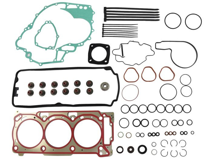 <p><font size="3">Quality materials mean increased longevity and continued performance. A critical aspect of any rebuild, gaskets are often given little thought. However, the right materials can make all the difference.</font></p><p><font size="3">Manufactured from materials specifically chosen for each individual application. From top-end sets to complete kits for a full teardown, you can be sure that Namura gaskets are up to the task at hand.</font></p><p><font size="3">Namura gaskets are manufactured to OE-specs, which means no trimming or fitment issues. Our materials are explicitly selected for their temperature, oil, fuel, and coolant-resistant qualities as well as tested using ASTM standards. Each design is evaluated against rigid quality-control standards to ensure each set meets or exceeds OE performance. Clutch gaskets are available for certain applications.</font></p><p><font size="3"><br></font></p><p><font size="3">AF Gasket Material</font></p><p><font size="3">Made from a high-quality, non-asbestos cellulose fiber composite bonded with Nitrile Butadiene rubber (NBR), this gasket material is ideal for clutch covers, oil pumps, coolant systems, and other engine case applications. It maintains excellent tensile strength, sealing integrity, and torque retention—even in continuous temperatures exceeding 300ºF.</font></p><p><font size="3">Engineered for durability, it offers reliable performance in high-stress environments where fluid resistance and heat tolerance are essential.</font></p><p><font size="3"><br></font></p><p><font size="3">Steel &amp; MLS (Multi-Layer Steel) Gaskets</font></p><p><font size="3">No other gasket is more crucial than your head gasket. The seal between your cylinder and cylinder head is exposed to more heat and extreme pressures than anywhere else in your engine. In order to match these extreme conditions we offer one of the most advanced head gaskets on the market. Constructed from multiple layers of stainless steel to resist corrosion and erosive chemicals commonly found in your engine, then using an on-off pattern, our MLS gaskets are coated/embossed with a Fluoroelastomer based rubber to tightly seal the metallic mating surfaces. By doing this they can withstand the sheering forces created by the two surfaces (cylinder head and cylinder). This coating also enhances the bond between the gasket material and the imperfect surfaces commonly found when rebuilding your engine.</font></p><p><font size="3"><br></font></p><p><font size="3">Seals &amp; O-rings</font></p><p><font size="3">NBR, Fluoroviton, and Silicone are selected for each application based upon the following characteristics: Temperature Resistance, Abrasion Resistance, Chemical Resistance, and their Aniline Point. A Teflon coating is applied on certain applications to prolong performance life.</font></p>
