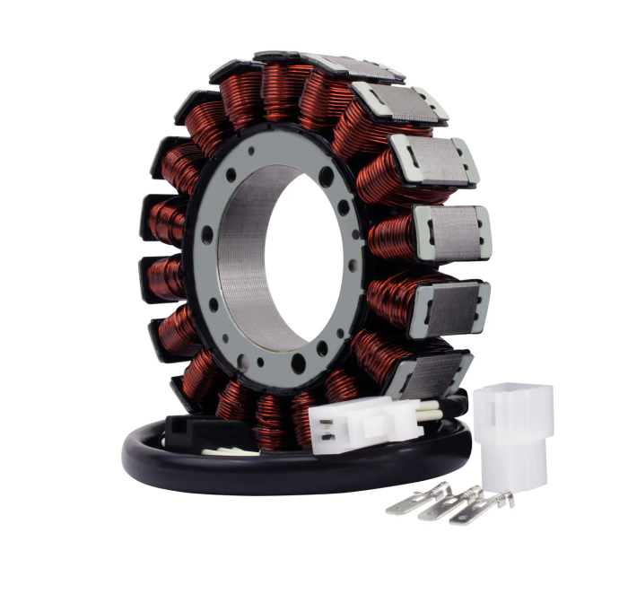 <p><font size="3">Direct replacement to your original unit</font></p><p><font size="3">Plug-and-play, direct fit, easy installation</font></p><p><font size="3">Highest grade of lamination materials</font></p><p><font size="3">Highest grade of copper winding, resistant to 200 degrees Celsius</font></p><p><font size="3">Connectors included</font></p><p><font size="3">Rubber grommet included</font></p><p><font size="3">All products shipped are tested</font></p><p><font size="3">The opposite connector (main harness side) in included as these are often melted / corroded / defective and a major cause of repetitive electrical issues</font></p>