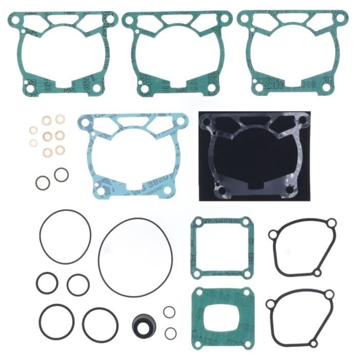 <p style="scrollbar-color: rgb(78, 82, 84) rgb(22, 25, 26); font-size: medium;">Athena’s Top End Gasket Kits for offroad applications are engineered to meet the demands of motocross, enduro, and ATV/UTV riders who push their machines through mud, sand, dust, and extreme heat. These kits are the go-to solution for riders and mechanics who demand reliability, precision, and durability in every ride.</p><br style="scrollbar-color: rgb(78, 82, 84) rgb(22, 25, 26); font-size: medium;"><p style="scrollbar-color: rgb(78, 82, 84) rgb(22, 25, 26); font-size: medium;">Race-proven technology for real-world performance</p><p style="scrollbar-color: rgb(78, 82, 84) rgb(22, 25, 26); font-size: medium;">Athena supports top teams in the world’s toughest championships—MXGP, AMA Supercross, Pro Motocross, EnduroGP. Gaskets are tested on track by professional riders and refined through direct collaboration between Athena’s R&amp;D department and race engineers. The same technology used in competition is made available to all riders.</p><br style="scrollbar-color: rgb(78, 82, 84) rgb(22, 25, 26); font-size: medium;"><br style="scrollbar-color: rgb(78, 82, 84) rgb(22, 25, 26); font-size: medium;"><p style="scrollbar-color: rgb(78, 82, 84) rgb(22, 25, 26); font-size: medium;">Direct collaboration with leading OEM manufacturers</p><p style="scrollbar-color: rgb(78, 82, 84) rgb(22, 25, 26); font-size: medium;">Athena has long-standing partnerships with the most respected European and Japanese offroad brands. This ensures perfect compatibility with OEM specifications, allowing for precise installation and consistent performance over time.</p><br style="scrollbar-color: rgb(78, 82, 84) rgb(22, 25, 26); font-size: medium;"><br style="scrollbar-color: rgb(78, 82, 84) rgb(22, 25, 26); font-size: medium;"><p style="scrollbar-color: rgb(78, 82, 84) rgb(22, 25, 26); font-size: medium;">Complete top end sealing solution</p><p style="scrollbar-color: rgb(78, 82, 84) rgb(22, 25, 26); font-size: medium;">Each Offroad Top End Kit includes all essential gaskets for the cylinder unit, such as head, base, exhaust gaskets, O-rings, and washers. Every component is selected to withstand the mechanical and thermal stress typical of offroad riding.</p><br style="scrollbar-color: rgb(78, 82, 84) rgb(22, 25, 26); font-size: medium;"><br style="scrollbar-color: rgb(78, 82, 84) rgb(22, 25, 26); font-size: medium;"><p style="scrollbar-color: rgb(78, 82, 84) rgb(22, 25, 26); font-size: medium;">Advanced design and total quality control</p><p style="scrollbar-color: rgb(78, 82, 84) rgb(22, 25, 26); font-size: medium;">Athena gaskets are developed using 2D/3D modeling, Fuji Paper and Tin Testing, FEM simulations, and validated on static and dynamic test benches. Multi-layer embossing is optimized for uniform compression and perfect sealing—even after hours of extreme use.</p><p style="scrollbar-color: rgb(78, 82, 84) rgb(22, 25, 26); font-size: medium;"><font size="3" style="scrollbar-color: rgb(78, 82, 84) rgb(22, 25, 26);"><br style="scrollbar-color: rgb(78, 82, 84) rgb(22, 25, 26);"></font></p><p style="scrollbar-color: rgb(78, 82, 84) rgb(22, 25, 26); font-size: medium;"><font size="3" style="scrollbar-color: rgb(78, 82, 84) rgb(22, 25, 26);">Gaskets tested in MXGP, AMA, EnduroGP championships</font></p><p style="scrollbar-color: rgb(78, 82, 84) rgb(22, 25, 26); font-size: medium;"><font size="3" style="scrollbar-color: rgb(78, 82, 84) rgb(22, 25, 26);">Perfect fit with OEM offroad engine specs</font></p><p style="scrollbar-color: rgb(78, 82, 84) rgb(22, 25, 26); font-size: medium;"><font size="3" style="scrollbar-color: rgb(78, 82, 84) rgb(22, 25, 26);">All key top end seals included</font></p><p style="scrollbar-color: rgb(78, 82, 84) rgb(22, 25, 26); font-size: medium;"><font size="3" style="scrollbar-color: rgb(78, 82, 84) rgb(22, 25, 26);">Engineered to withstand extreme offroad conditions</font></p>