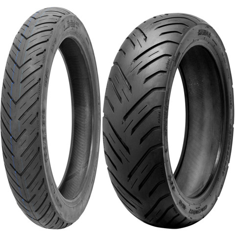 <p>If you're looking for new shoes for an old classic, the all-new Kenda RetroActive is for you!</p><p>V-rated bias tire for the classic 70's and 80's sportbikes.</p><p>Tread pattern designed for all-weather riding.</p><p>New compound for improved durability/mileage.</p>