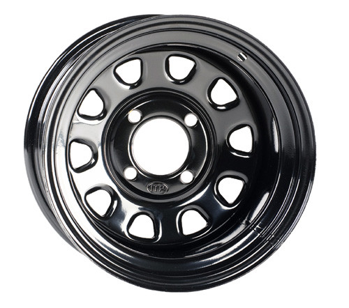 <ul>   <li>    <span style="font-size:12px;"><span style="font-family: lucida sans unicode,lucida grande,sans-serif;">ITP is the only ATV/UTV aftermarket tire and wheel source to offer a line of value-minded steel wheels. </span></span></li>   <li>    <span style="font-size:12px;"><span style="font-family: lucida sans unicode,lucida grande,sans-serif;">Lightweight D-window center design that's both attractive and strong.</span></span></li>   <li>    <span style="font-size:12px;"><span style="font-family: lucida sans unicode,lucida grande,sans-serif;">Precision-rolled rims.</span></span></li>   <li>    <span style="font-size:12px;"><span style="font-family: lucida sans unicode,lucida grande,sans-serif;">Two finish options - Powder Coated Silver, Gloss Black.</span></span></li>   <li>    <span style="font-size:12px;"><span style="font-family: lucida sans unicode,lucida grande,sans-serif;">Made in the U.S.A</span></span>.</li>  </ul>
