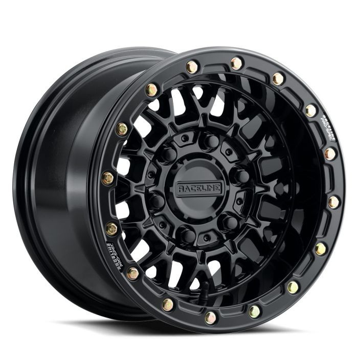 <p style="scrollbar-color: rgb(78, 82, 84) rgb(22, 25, 26); font-size: medium;">The classic Omega modern mesh spoke design is now available as a beadlock with an aggressive off-road inspired profile. Like the legendary A14 Alpha, the A15 Omega is race ready in the proper OE inspired offsets for the Can Am Maverick as well as the Polaris RZR R.<br style="scrollbar-color: rgb(78, 82, 84) rgb(22, 25, 26);"><br style="scrollbar-color: rgb(78, 82, 84) rgb(22, 25, 26);"></p><p style="scrollbar-color: rgb(78, 82, 84) rgb(22, 25, 26); font-size: medium;">Constructed out of heavy duty A356 aluminum with a forged 6061 beadlock ring with Grade 8 zinc beadlock hardware included</p><p style="scrollbar-color: rgb(78, 82, 84) rgb(22, 25, 26); font-size: medium;">Color matched snap-in Raceline cap with contrasting Pro Spec beadlock logos included</p><p style="scrollbar-color: rgb(78, 82, 84) rgb(22, 25, 26); font-size: medium;">Available in Gloss Black w/ Gloss Black Beadlock Ring and Machined w/ Gloss Black Beadlock Ring</p><p style="scrollbar-color: rgb(78, 82, 84) rgb(22, 25, 26); font-size: medium;">Available in 15x6, 15x6.5, 15x7, 15x8 and 15x10 for most 4, 5 and 6 lug UTV’s</p><p style="scrollbar-color: rgb(78, 82, 84) rgb(22, 25, 26); font-size: medium;">Engineered to be one of the strongest wheels available<br><br><br><br></p><p style="scrollbar-color: rgb(78, 82, 84) rgb(22, 25, 26);"><font size="3">Single Beadlock</font></p><p style="scrollbar-color: rgb(78, 82, 84) rgb(22, 25, 26);"><font size="3">Size: 15x7</font></p><p style="scrollbar-color: rgb(78, 82, 84) rgb(22, 25, 26);"><font size="3">Bolt Pattern: 6x139.7</font></p><p style="scrollbar-color: rgb(78, 82, 84) rgb(22, 25, 26);"><font size="3">Offset: +38</font></p><p style="scrollbar-color: rgb(78, 82, 84) rgb(22, 25, 26);"><font size="3">Hub: 78.1mm</font></p><p style="scrollbar-color: rgb(78, 82, 84) rgb(22, 25, 26);"><font size="3">Load Rating: 1200 lbs.</font></p><p style="scrollbar-color: rgb(78, 82, 84) rgb(22, 25, 26);"><font size="3">Finish: Gloss Black</font></p><p style="scrollbar-color: rgb(78, 82, 84) rgb(22, 25, 26);"><font size="3">Replacement Cap: CPR-A15GB-139.7</font></p>