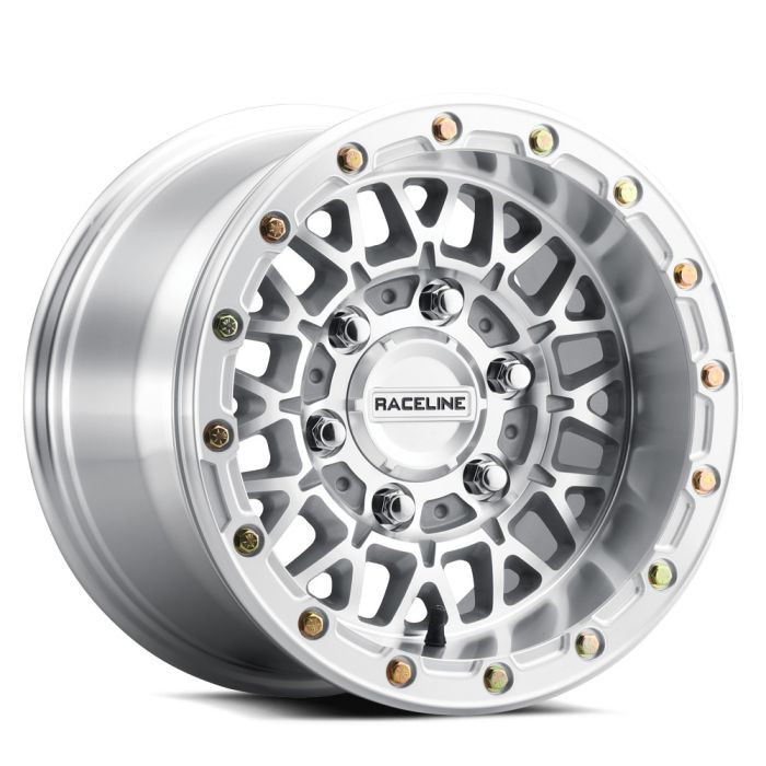 <p style="scrollbar-color: rgb(78, 82, 84) rgb(22, 25, 26); font-size: medium;">The classic Omega modern mesh spoke design is now available as a beadlock with an aggressive off-road inspired profile. Like the legendary A14 Alpha, the A15 Omega is race ready in the proper OE inspired offsets for the Can Am Maverick as well as the Polaris RZR R.<br style="scrollbar-color: rgb(78, 82, 84) rgb(22, 25, 26);"><br style="scrollbar-color: rgb(78, 82, 84) rgb(22, 25, 26);"></p><p style="scrollbar-color: rgb(78, 82, 84) rgb(22, 25, 26); font-size: medium;">Constructed out of heavy duty A356 aluminum with a forged 6061 beadlock ring with Grade 8 zinc beadlock hardware included</p><p style="scrollbar-color: rgb(78, 82, 84) rgb(22, 25, 26); font-size: medium;">Color matched snap-in Raceline cap with contrasting Pro Spec beadlock logos included</p><p style="scrollbar-color: rgb(78, 82, 84) rgb(22, 25, 26); font-size: medium;">Available in Gloss Black w/ Gloss Black Beadlock Ring and Machined w/ Gloss Black Beadlock Ring</p><p style="scrollbar-color: rgb(78, 82, 84) rgb(22, 25, 26); font-size: medium;">Available in 15x6, 15x6.5, 15x7, 15x8 and 15x10 for most 4, 5 and 6 lug UTV’s</p><p style="scrollbar-color: rgb(78, 82, 84) rgb(22, 25, 26); font-size: medium;">Engineered to be one of the strongest wheels available<br><br><br><br></p><p style="scrollbar-color: rgb(78, 82, 84) rgb(22, 25, 26);"><font size="3">Single Beadlock</font></p><p style="scrollbar-color: rgb(78, 82, 84) rgb(22, 25, 26);"><font size="3">Size: 15x10</font></p><p style="scrollbar-color: rgb(78, 82, 84) rgb(22, 25, 26);"><font size="3">Bolt Pattern: 6x139.7</font></p><p style="scrollbar-color: rgb(78, 82, 84) rgb(22, 25, 26);"><font size="3">Offset: +25</font></p><p style="scrollbar-color: rgb(78, 82, 84) rgb(22, 25, 26);"><font size="3">Hub: 78.1mm</font></p><p style="scrollbar-color: rgb(78, 82, 84) rgb(22, 25, 26);"><font size="3">Load Rating: 1650 lbs.</font></p><p style="scrollbar-color: rgb(78, 82, 84) rgb(22, 25, 26);"><font size="3">Finish: Machined Silver</font></p><p style="scrollbar-color: rgb(78, 82, 84) rgb(22, 25, 26);"><font size="3">Replacement Cap: CPR-A15S-139.7</font></p>
