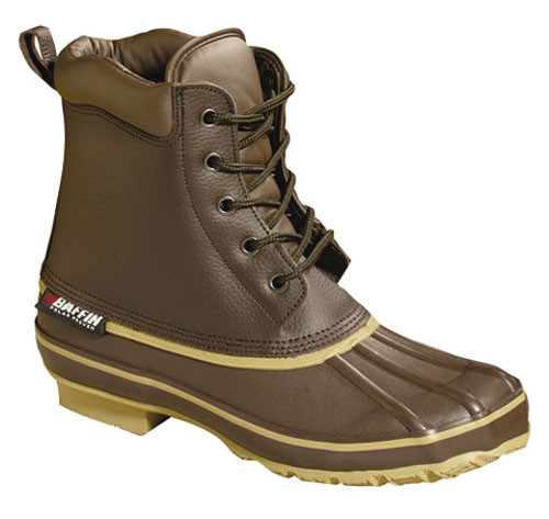 <p>Baffin's Moose waterproof boots are an all-season solution to those soggy days</p><p>Durable polyurethane coated leather upper</p><p>Provides warmth without weighing you down</p><p>Vulcanized rubber base provides excellent traction and wear</p><p>Classic retro styling</p><p>Great for hunting, working,or just traipsing around town</p><p>Comfort rated to -20° C / -4° F</p>