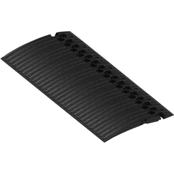 <p>2 Piece Set - 48" total</p><p>Increased size to 24" per piece allows for more versatility</p><p>Dimensions: Each Piece 24" W x 9" L x 1.18" H</p><p>Integrated traction knobs to provide grip for tires and foot traffic</p><p>Integrated cut lines to provide clean edges when trimming to fit</p><p>Hinge &amp; pin design eliminates stainless hinge to reduce assembly time</p><p>Innovative Edge Glide provides smooth edge transition from the ground to your trailer or ramp</p><p>Incorporates Caliber's proven friction-reducing glide technology</p><p>Made in USA and includes Caliber's lifetime warranty</p>