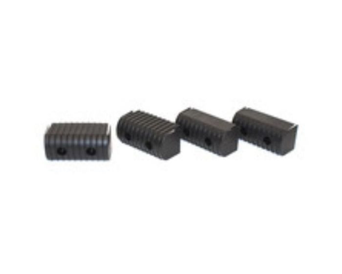 Multiple sizes. <ul><li>Rubber: Shock-absorbent and UV-resistant black rubber.</li><li>PVC: Non-marking, flexible, strong, abrasion-resistant, and highest UV resistance.</li><li>TPO: Non-marking, long-term durability and abrasion-resistant, chemical-resistant, UV-resistant, and strong impact performance in cold weather conditions.</li></ul>