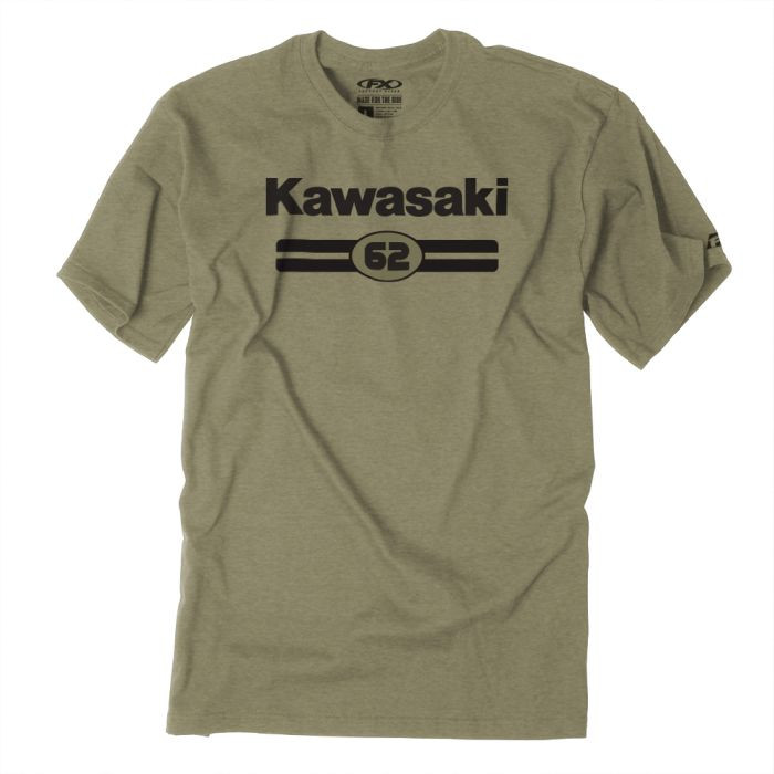 <p><span style="font-family: Montserrat, sans-serif; font-size: 14px;">Heather Olive Green</span></p><p><span style="font-family: Montserrat, sans-serif; font-size: 14px;">Mens Crew T-shirt</span></p><p><span style="font-family: Montserrat, sans-serif; font-size: 14px;">100% Cotton 4.3oz. Combed Ring-Spun</span></p><p><span style="font-family: Montserrat, sans-serif; font-size: 14px;">Screen printed front</span></p><p><span style="font-family: Montserrat, sans-serif; font-size: 14px;">Officially licensed Product</span></p>