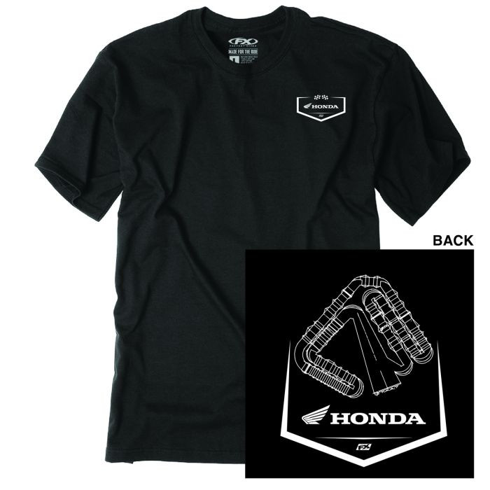 <p><font size="3">Black</font></p><p><font size="3">Mens Crew T-shirt</font></p><p><font size="3">60% Cotton 40% Poly 4.3oz. Combed Ring-Spun</font></p><p><font size="3">Screen printed front and back</font></p><p><font size="3">Official licensed product</font></p>