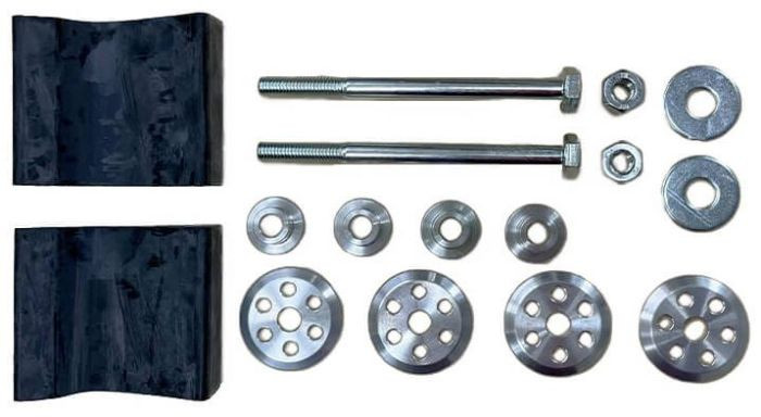 <p><font size="3">Lightweight Kit reduces mounting hardware weight by 0.3 lbs</font></p><p><font size="3">10mm bolt</font></p><p><font size="3">This kit fits 2022 and newer Lynx Shredder models</font></p><p><font size="3">NOTE: This mount kit comes with all the necessary hardware and dampeners for one pair of skis.</font></p><p><font size="3">Mount kit will fit C&amp;A Pro Skis only.</font></p><p><br></p>