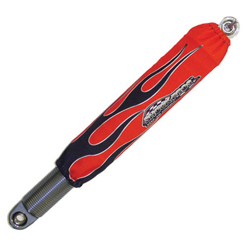 <p><span style="font-family: lucida sans unicode, lucida grande, sans-serif"><span style="font-size: 12px">SHOCK PROS SHOCK COVERS Add that tricked out look to your ATV, with Shock Pros! Protects your shock seals, shafts and springs from harmful elements. Shock Pros are available in all sizes to fit any sport, utility and mini ATV's. Fast and reliable installation, with hook and loop Velcro brand fasteners. The first in the industry to use computer designed graphics and dye process to guarantee detailed full color shock covers, that are sure to leave an impression! </span></span></p>