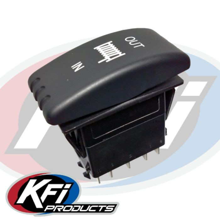 <ul style="margin: 0px 0px 0.6em 5px; padding: 0px 0px 0px 20px; color: rgb(78, 73, 70); font-size: 14px;"><li style="margin: 0px 0px 5px;">This kit includes the replacement&nbsp;Rocker Switch only</li><li style="margin: 0px 0px 5px;">Requires #<a href="http://www.kfiproducts.com/dash-rocker-switch-kit.html" style="background: transparent; transition: color 0.3s ease 0s, background-color 0.3s ease 0s; text-decoration-line: none; color: rgb(208, 20, 1);"><strong><span style="color: rgb(255, 0, 0);">UTV-DRS-K</span></strong></a>&nbsp;to&nbsp;control winch</li><li style="margin: 0px 0px 5px;">Blue LED illuminated when your key is turned on to allow you to see at night</li><li style="margin: 0px 0px 5px;">Circuit Type (ON)-OFF-(ON)</li><li style="margin: 0px 0px 5px;">Double pole Switch. This mean two contact points instead of just one for better repeatability operation.</li><li style="margin: 0px 0px 5px;">Requires Mounting hole 0.830” x 1.450” (standard on most UTV’s)</li><li style="margin: 0px 0px 5px;">Works with Panel Thickness ranging from .030” to .250” thick</li><li style="margin: 0px 0px 5px;">Max Current Rating: 20A 12VDC and 15A 24VDC</li><li style="margin: 0px 0px 5px;">Silver Plated Terminals</li><li style="margin: 0px 0px 5px;">Requires Standard ATV Winch Contactor to control Winch</li></ul>