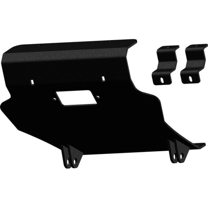 <ul style="margin-bottom: 16px; margin-top: 16px; padding-left: 24px;"><li style="">100% MADE IN USA</li><li style="">Front-Mount System</li><li style="">Plate constructed from 3/16" Grade 50 Steel</li><li style="">All Pin Tabs are constructed from 1/4" Thick Grade 50 Steel</li><li style="">All Plow tabs are tapered to help reduce hang-ups while trail riding</li><li style="">Unlike all other Plow competitors our Mounts are metal bead blasted before they are powder coated for the best possible finish prep.</li><li style="">Powder Coated Black for supreme durability</li><li style="">Complete installation instructions included</li><li style="">All mounting hardware included</li><li style="">Satisfaction guaranteed</li></ul>