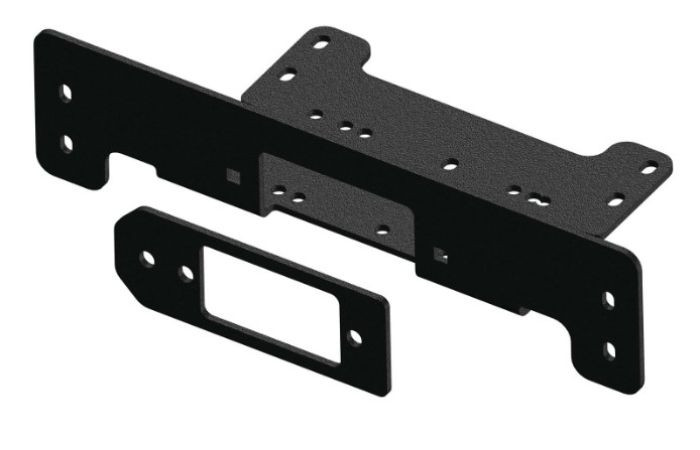 <h2 style="line-height: 1.1; margin-bottom: 15px;"><span style="font-size: medium;">KFI products are one of the top selling winch and winch mount companies on the ATV / UTV market. These products are 100% Made in the USA and constructed of 3/16" steel. The mounts come powder coated black for supreme durability and include all mounting hardware needed. Complete installation instructions are provided. Roller fairlead and winch not included.&nbsp;</span></h2>