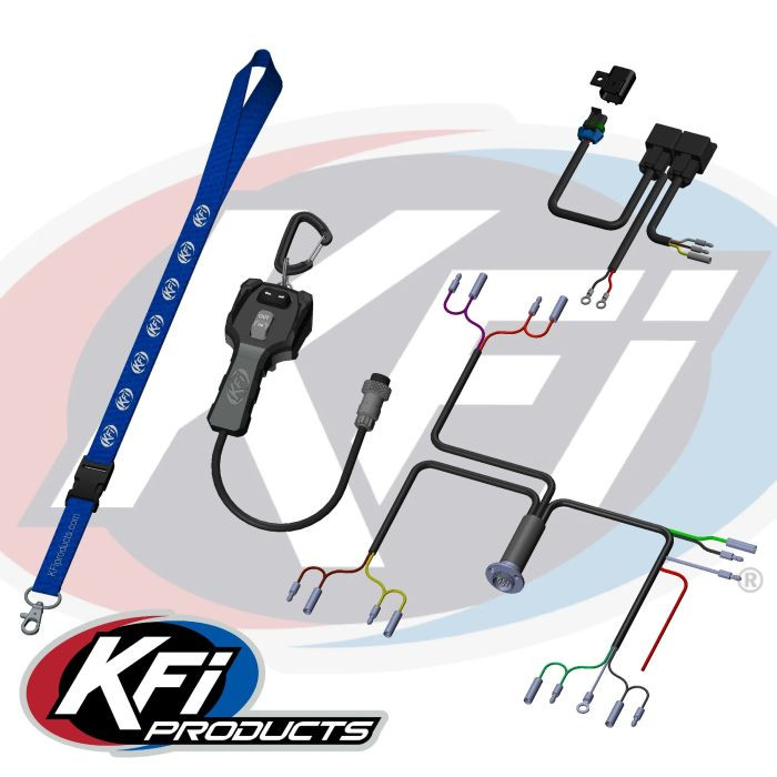 <p></p><ul><li><font size="3">Designed for use with KFI UTV Straight Blades with Single Hydraulic Actuator</font></li><li><font size="3">ACT-HR, ACT-HR-HAR and ACT-HAR included in kit</font></li><li><font size="3">Controls the winch for raising and lowering the plow system</font></li><li><font size="3">Controls a single hydraulic actuator for angling a straight blade</font></li><li><font size="3">Can be used in conjunction with ACT-BLDRS-K</font></li><li><font size="3">KFI logo backlit "blue" when plugged in</font></li><li><font size="3">Threaded connection to eliminate accidental disconnection</font></li><li><font size="3">Lanyard and carabiner included</font></li></ul><p></p>