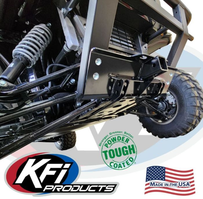 <p style="line-height: 1.6; margin: 0px 0px 0.6em;">&nbsp;<span style="">The Lower Plow Mount is compatible with the following UTV Tube Systems:</span></p><ul style="margin: 0px 0px 0.6em 5px; padding: 0px 0px 0px 20px;"><li style="margin: 0px 0px 5px;">Newer Pro 2.0 UTV Tube System-Part&nbsp;<a href="https://www.kfiproducts.com/106300-kfi-utv-front-mount-push-tubes.html" style="background-image: initial; background-position: initial; background-size: initial; background-repeat: initial; background-attachment: initial; background-origin: initial; background-clip: initial; transition: color 0.3s, background-color 0.3s; --darkreader-inline-bgimage: initial;" data-darkreader-inline-bgimage=""><span style="">#106300</span></a>&nbsp;(Square Tube Style)</li><li style="margin: 0px 0px 5px;">Older&nbsp;Style UTV Tube System<span style="">(Discontinued)</span>-Part<span style="">&nbsp;</span><a href="https://kfiproducts.com/old-style-round-push-tube-105635.html" style="background-image: initial; background-position: initial; background-size: initial; background-repeat: initial; background-attachment: initial; background-origin: initial; background-clip: initial; transition: color 0.3s, background-color 0.3s; --darkreader-inline-bgimage: initial;" data-darkreader-inline-bgimage=""><span style="">#105635</span></a>&nbsp;(Round Tube Style)<span style="">&nbsp;</span></li><li style="margin: 0px 0px 5px;"><span style="">The NEW PRO-V Plow System&nbsp;(Square Tube Style)</span><ul style="margin: 0px 0px 0.6em 5px; padding: 0px 0px 0px 20px;"><li style="margin: 0px 0px 5px;">Compatible parts:&nbsp;<a href="https://www.kfiproducts.com/106180-mp-utv-v-plow-manual-push-tube-kit-box-4.html" style="background-image: initial; background-position: initial; background-size: initial; background-repeat: initial; background-attachment: initial; background-origin: initial; background-clip: initial; transition: color 0.3s, background-color 0.3s; --darkreader-inline-bgimage: initial;" data-darkreader-inline-bgimage="">#106180-MP</a>,&nbsp;<a href="https://www.kfiproducts.com/106180-ap-utv-v-plow-actuator-push-tube-kit-w/-dash-rocker-switches-box-4.html" style="background-image: initial; background-position: initial; background-size: initial; background-repeat: initial; background-attachment: initial; background-origin: initial; background-clip: initial; transition: color 0.3s, background-color 0.3s; --darkreader-inline-bgimage: initial;" data-darkreader-inline-bgimage="">#106180-AP</a>&nbsp;or&nbsp;<a href="https://www.kfiproducts.com/106180-aph-utv-v-plow-actuator-push-tube-kit-w/-all-control-hand-remote-box-4.html" style="background-image: initial; background-position: initial; background-size: initial; background-repeat: initial; background-attachment: initial; background-origin: initial; background-clip: initial; transition: color 0.3s, background-color 0.3s; --darkreader-inline-bgimage: initial;" data-darkreader-inline-bgimage="">#106180-APH</a></li></ul></li></ul><br><p style="color: rgb(78, 73, 70); line-height: 1.6; margin: 0px 0px 0.6em; font-size: 14px; --darkreader-inline-color: var(--darkreader-text-4e4946, #f7eddd);" data-darkreader-inline-color="">Please note that if your UTV has been modified in any way—such as larger tires, lift kits, forward A-arms, or tracks—you may also need one of the KFI leveling kits to ensure proper fitment and performance of the UTV plow mount system.</p><table style="border-collapse: collapse; border-spacing: 0px; border-width: 0px; border-style: initial; width: 1180px; margin: 0px 0px 20px; color: rgb(78, 73, 70); font-size: 14px; background-color: rgb(255, 255, 255); --darkreader-inline-color: var(--darkreader-text-4e4946, #f7eddd); --darkreader-inline-bgcolor: var(--darkreader-background-ffffff, #0a0c0d);" data-darkreader-inline-color="" data-darkreader-inline-bgcolor=""><tbody></tbody></table><p style="line-height: 1.6; margin: 0px 0px 0.6em;"><span style="">NOTES:&nbsp;</span><br><span style="">May require drilling</span></p><p style="line-height: 1.6; margin: 0px 0px 0.6em;"><span style=""><span style="line-height: 18.4px;">Direct Replacement for&nbsp;#105620 (added 2" Receiver)</span></span></p><p style="line-height: 1.6; margin: 0px 0px 0.6em; color: rgb(78, 73, 70); font-size: 14px; --darkreader-inline-color: var(--darkreader-text-4e4946, #f7eddd);" data-darkreader-inline-color=""><br></p><ul style="margin: 0px 0px 0.6em 5px; padding: 0px 0px 0px 20px; color: rgb(78, 73, 70); font-size: 14px; --darkreader-inline-color: var(--darkreader-text-4e4946, #f7eddd);" data-darkreader-inline-color=""><li style="margin: 0px 0px 5px;"><strong style="font-weight: bold;">100% Made in the USA</strong></li><li style="margin: 0px 0px 5px;"><span style="color: rgb(41, 128, 185); --darkreader-inline-color: var(--darkreader-text-2980b9, #7cd2ff);" data-darkreader-inline-color=""><strong style="font-weight: bold;">Integrated 2" Lower Receiver</strong></span>&nbsp;for versatile functionality</li><li style="margin: 0px 0px 5px;"><strong style="font-weight: bold;">Front Lower Plow Mount System:</strong>&nbsp;Allows for easy attachment and removal of the plow.</li><li style="margin: 0px 0px 5px;"><strong style="font-weight: bold;">Uses Two Standard 5/8" Hitch Pins for Secure Connection</strong>&nbsp;(comes with push tubes)</li><li style="margin: 0px 0px 5px;"><strong style="font-weight: bold;">Plate Material:</strong>&nbsp;Constructed from 3/16" thick grade 50 steel for durability and strength.</li><li style="margin: 0px 0px 5px;"><strong style="font-weight: bold;">Plow Mounting Tabs:</strong>&nbsp;Made from 1/4" thick grade 50 steel to ensure a secure fit.</li><li style="margin: 0px 0px 5px;"><strong style="font-weight: bold;">Superior Finish Preparation:</strong>&nbsp;Unlike competitors, products undergo metal bead blasting before powder coating to provide the best possible finish.</li><li style="margin: 0px 0px 5px;"><strong style="font-weight: bold;">Powder Coated Black:</strong>&nbsp;Ensures supreme durability and corrosion resistance.</li><li style="margin: 0px 0px 5px;"><strong style="font-weight: bold;">Installation:</strong>&nbsp;Comes with complete instructions for hassle-free installation.</li><li style="margin: 0px 0px 5px;"><strong style="font-weight: bold;">All Necessary Hardware Included:</strong>&nbsp;Provides all the mounting hardware needed for installation.</li><li style="margin: 0px 0px 5px;"><strong style="font-weight: bold;">Satisfaction Guaranteed</strong></li></ul>