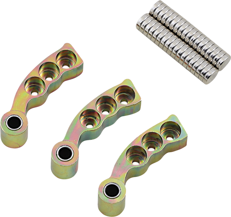 Bikeman Performance - Clutch Weights - Goldstar Magnetic Adjustable Clutch Weights - 05-GSW-3548-3