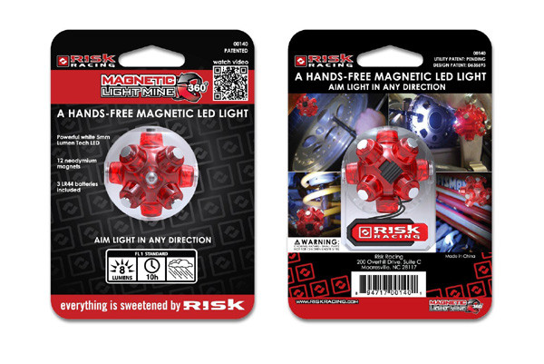 <p>Bright wide angle LED</p><p>12 rare earth magnets for easy hands free operation</p><p>Small to fit in tight spaces (about the size of a golf ball)</p>
