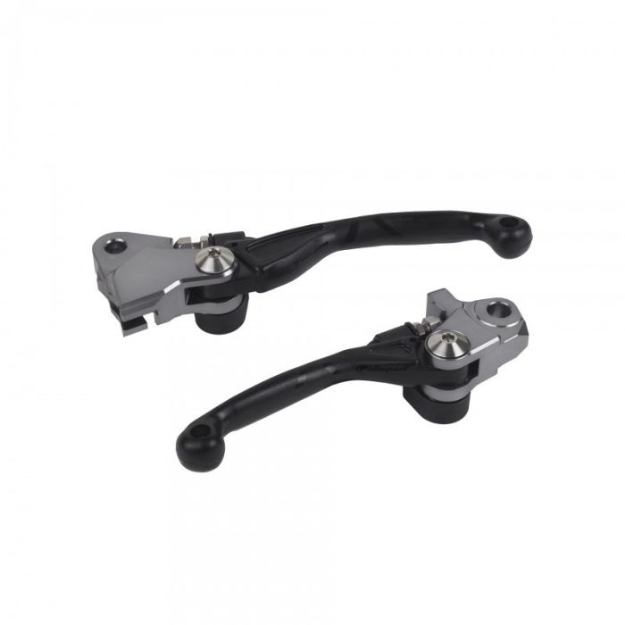 <h2>Polisport Pivot Unbreakable Levers are designed for maximum durability with a pivot system that prevents breakage and allows bending back to the original shape. Sold in pairs, these levers have a shorter and slimmer design for enhanced control.</h2>