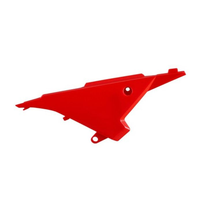 <p>Polisport's airbox covers are produced with our exclusive technologies - IPD (in-mold plastic decals) and DGP (durable gloss propylene) - the reason our parts are more resistant and durable than the stock ones. The fit is also perfect so that you won't have any trouble with the installation. Colors perfectly matched OEM; the finish is glossy and the colors are bright. If you want OEM quality, look no further!</p>