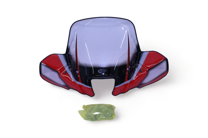 Flare Windshield Faring Red