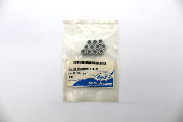 <p><span style="font-size: 12px"><span style="font-family: lucida sans unicode, lucida grande, sans-serif">* 5MM&nbsp;nylock nut<br>* 8MM hex head<br>* Sold in packages of 10 </span></span></p>
