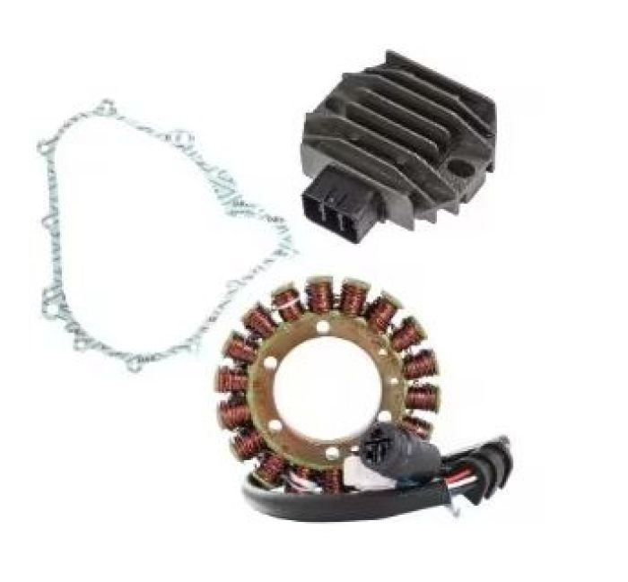 <p style="scrollbar-color: rgb(78, 82, 84) rgb(22, 25, 26); font-size: medium;">This complete charging kit is designed to make the repair job as easy as possible.&nbsp;</p><br style="scrollbar-color: rgb(78, 82, 84) rgb(22, 25, 26);"><p style="scrollbar-color: rgb(78, 82, 84) rgb(22, 25, 26); font-size: medium;">Kit includes:</p><p style="scrollbar-color: rgb(78, 82, 84) rgb(22, 25, 26); font-size: medium;">New stator</p><p style="scrollbar-color: rgb(78, 82, 84) rgb(22, 25, 26); font-size: medium;">New Hot Shot rec/reg</p><p style="scrollbar-color: rgb(78, 82, 84) rgb(22, 25, 26);"><font size="3" style="font-size: medium; scrollbar-color: rgb(78, 82, 84) rgb(22, 25, 26);">New stator gasket</font><br style="scrollbar-color: rgb(78, 82, 84) rgb(22, 25, 26);"><br style="scrollbar-color: rgb(78, 82, 84) rgb(22, 25, 26);"><font size="3" style="scrollbar-color: rgb(78, 82, 84) rgb(22, 25, 26);">Yamaha OE:<br>5GH-81410-00-00, 5ND-81410-00-00 (stator)<br>5GT-81960-00-00 (rec/reg)<br>5GH-15451-00-00 (gasket)</font></p>