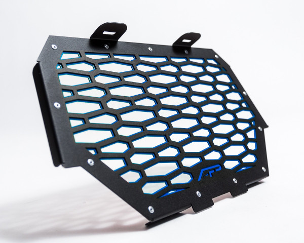 Polaris RZR 1000/XP Turbo Blue Premium Grill - Agency Power
