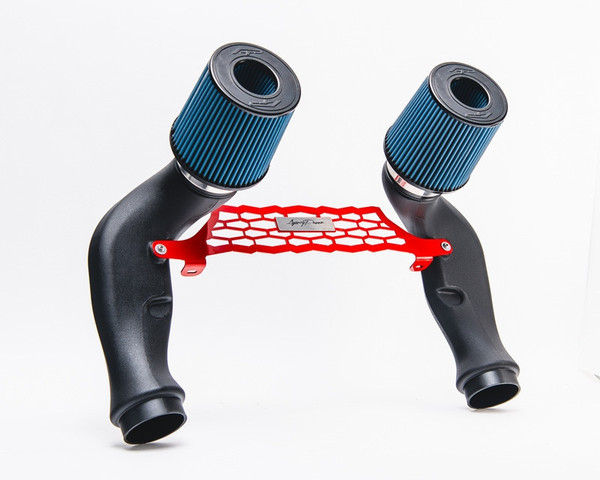 Polaris RZR RS1 Red Cross Brace High Flow Air Intake Kit - Agency Power