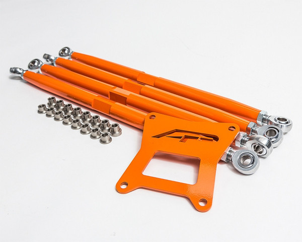 Polaris RZR XP 1000 /XP Turbo/RS1 Orange Adjustable Rear Radius Arms - Agency Power