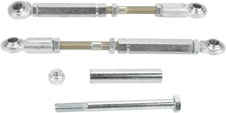 Baron - Rear Shock Drop Bracket Lowering Kit - Black - Lowers 1"-2" - '99-'14 XV1700 Road Star/Warrior - Rear Shock Drop Bracket Lowering Kit - BA-7500-20 Baron - Rear Shock Drop Bracket Lowering Kit - Black - Lowers 1"-2" - '99-'14 XV1700 Road Star/Warrior - Rear Shock Drop Bracket Lowering Kit - BA-7500-20