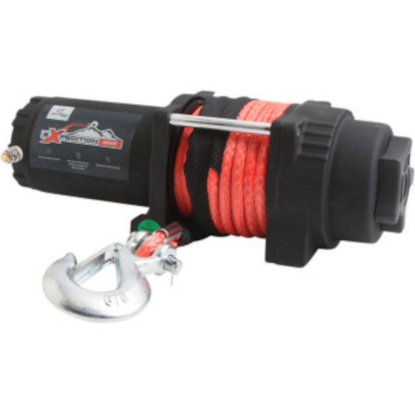 Honda Pioneer/Talon Synthetic Rope Winch 6000 LBS - All Balls Racing