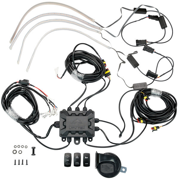 Kawasaki Mule/Teryx/KRX/Ridge Elite Series UTV Street Legal Kit - LED Eyebrow lights - ATV TEK